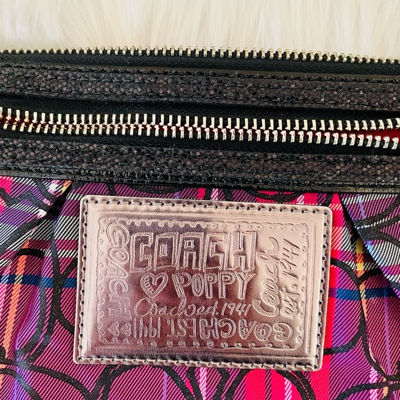 Coach Poppy Signature Tartan plaid crossbody handbag - Picture 3 of 7